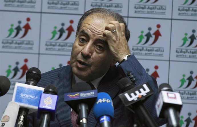 El ex primer ministro libio Mahmoud Jibril