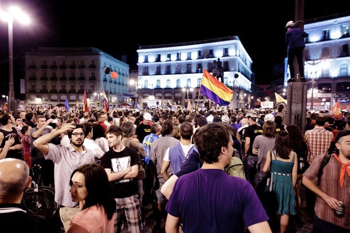 Marcha Negra de los mineros llega a Madrid