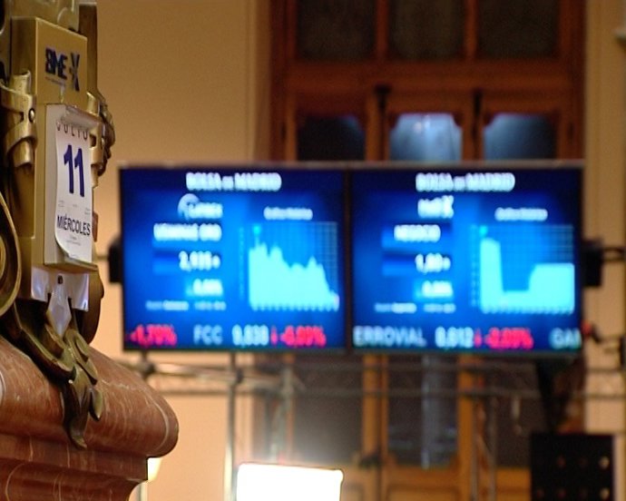 El Ibex abre en caída