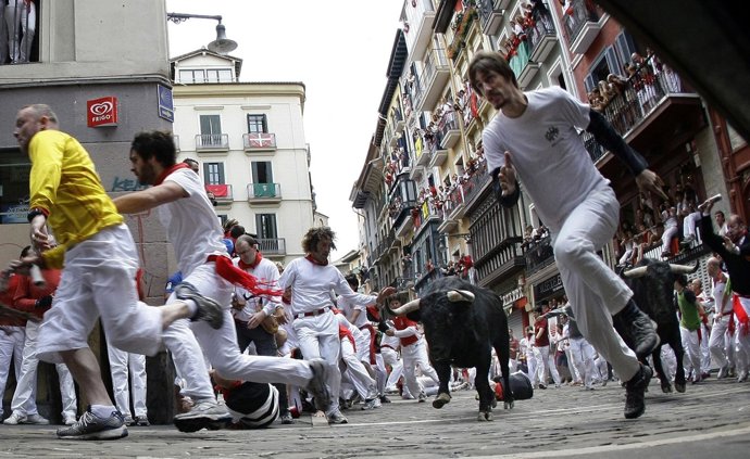 Encierros de San Fermín en Pamplona 