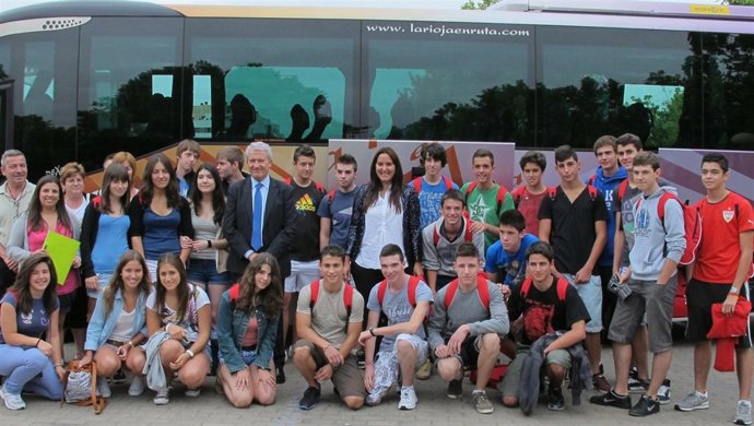 Del Río, con los jóvenes