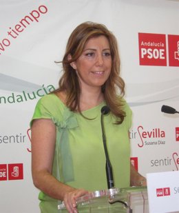 Susana Díaz, este miércoles