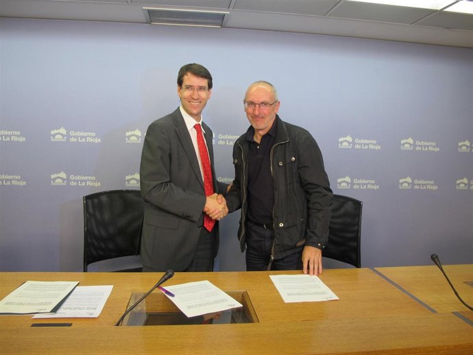 Gonzalo Capellán y Miguel Ángel Muro firman un convenio