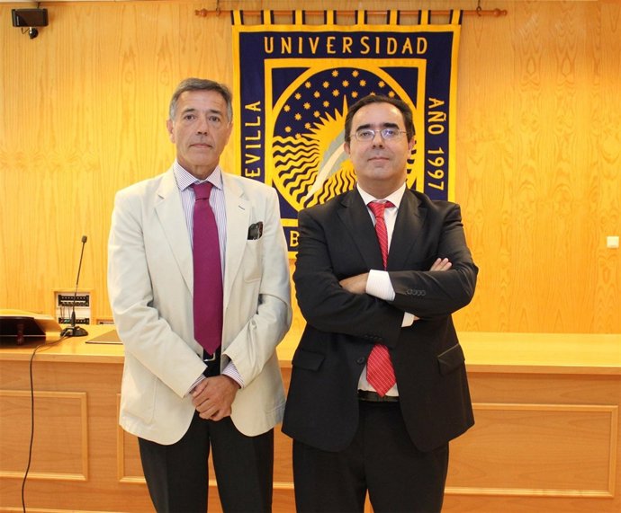 Toma de posesión del nuevo gerente de la UPO, Fernando Contreras Ibáñez