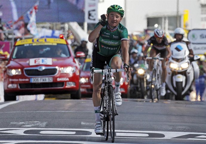 El corredor francés Thomas Voeckler