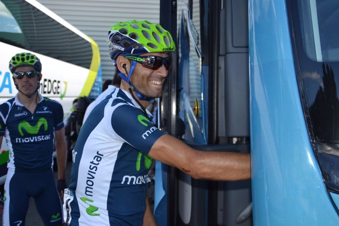 Alejandro Valverde tras la décima etapa del Tour