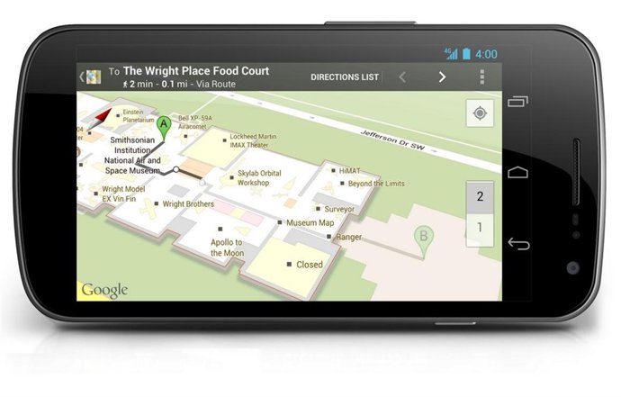 Indoor Maps en Google Maps