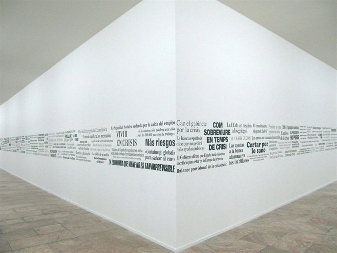 Instalación 'El Miedo Es El Mensaje' 