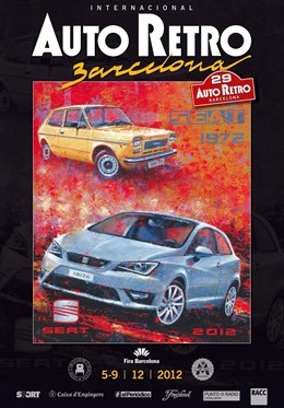 Cartel de Auto Retro Barcelona 2012