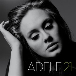 Adele en la portada de su disco 'Adele21'