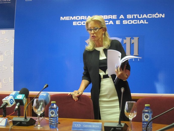 Corina Porro, presidenta del CES