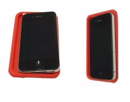 IPhone 4 en funda de iPhone 5