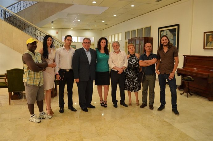 Presentación de los artistas del PACA 2012