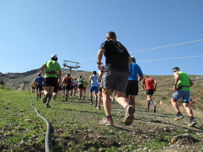 Corredores en Sierra Nevada