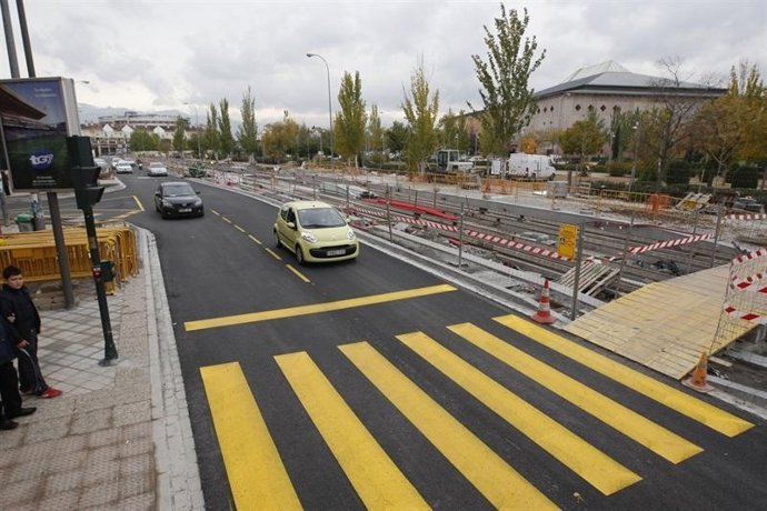 Imagen De Archivo De Obras Opr El Metro De Granada