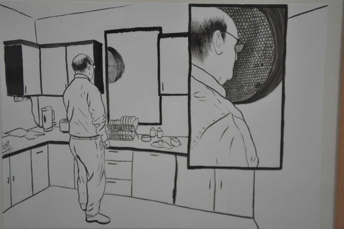 Obra de la colección de dibujos DKV 