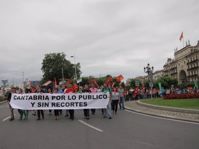 Manifestación del 12 de julio contra los recortes del Gobierno