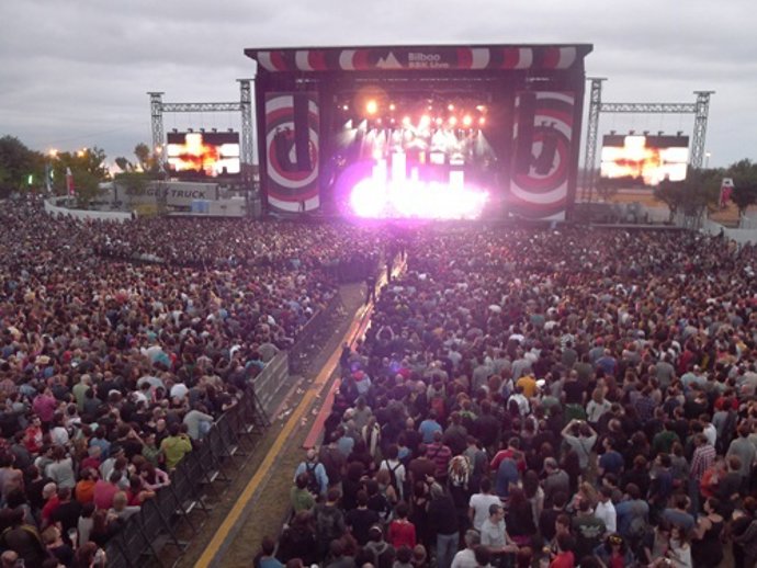 Uno de los conciertos de la primera jornada del festival