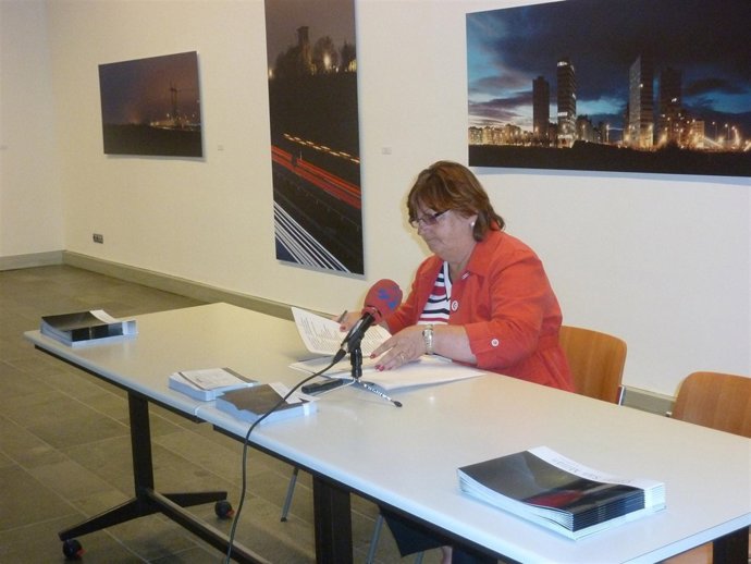 La diputada alavesa de Euskera, Cultura y Deporte, Icíar Lamarain.