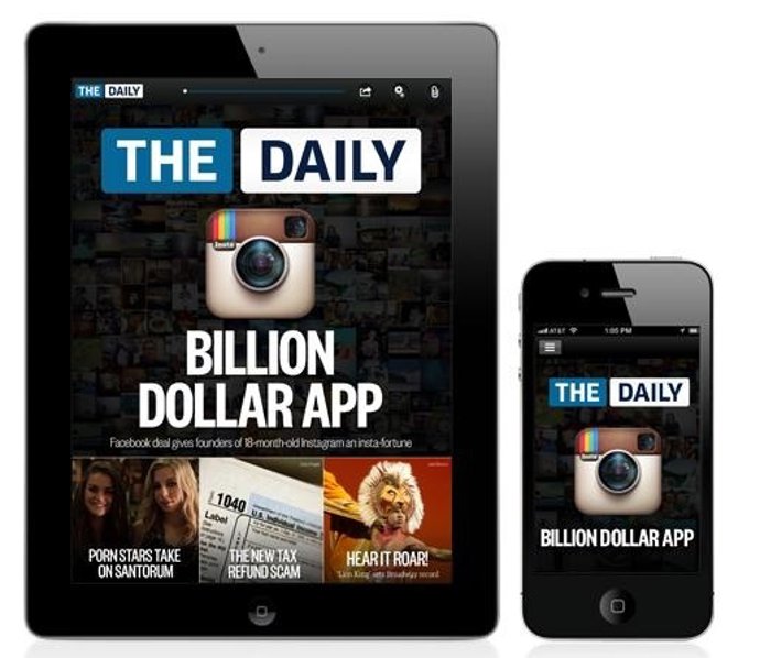 Diario The Daily para iPad y iPhone