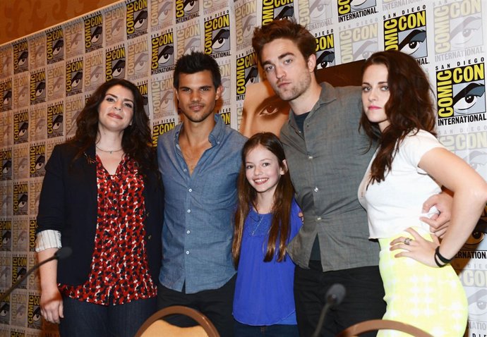 Las estrellas de "Crepúsculo" en la Comic-Con 