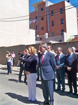 La presidenta, Luisa Fernanda Rudi, y el alcalde, Juan Alberto Belloch