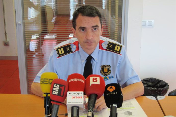Comisario jefe de Barcelona de Mossos J.C. Molinero