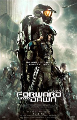 Cartel de Halo 4: Forward Unto Dawn