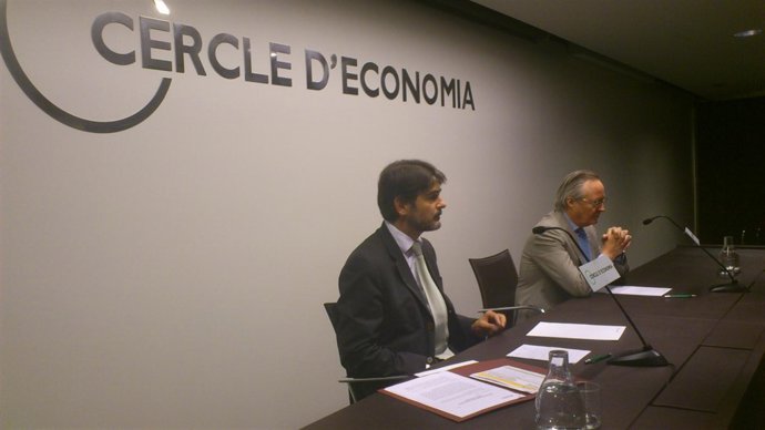 Oriol Pujol en el Círculo de Economía