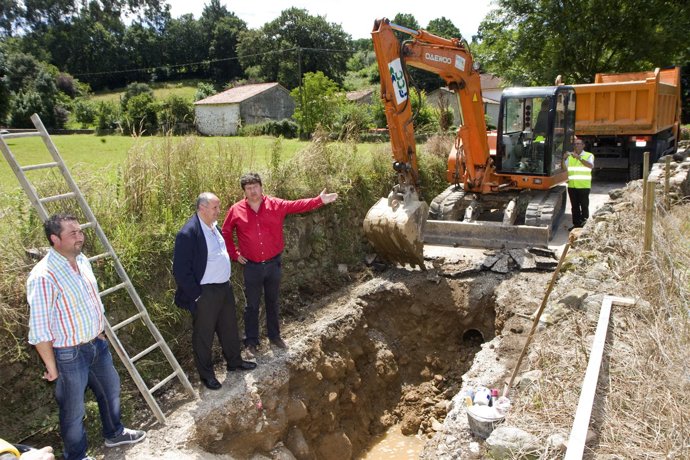 El consejero visita las obras