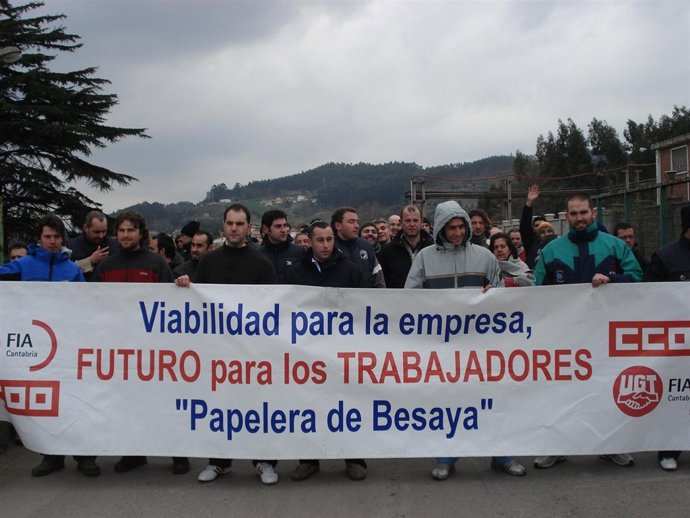 Una De Las Manifestaciones Llevadas A Cabo Por Los Trabajadores De NPB