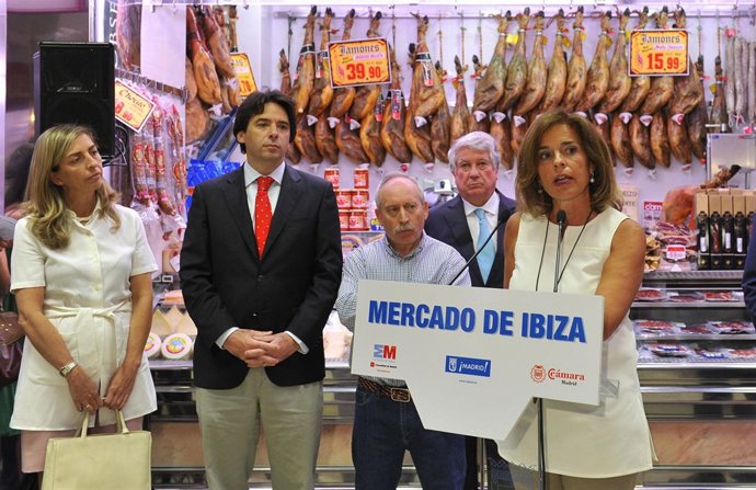 Ana Botella, Arturo Fernández y Percival Manglano  