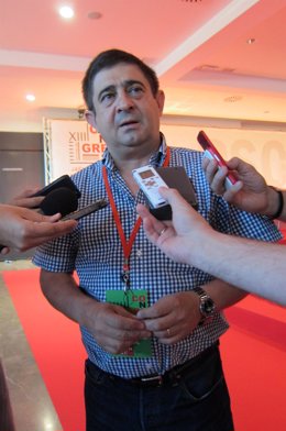El secretario general del PSOE de Jaén, Francisco Reyes