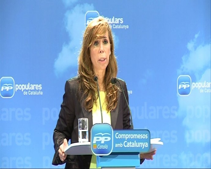 La Presidenta Del PP Catalán, Alicia Sánchez-Camacho