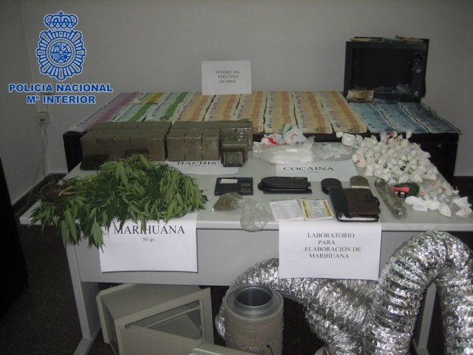 Droga Intervenida Por La Policía