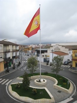 La plaza de la Constitucion donde se encuentran las referidas plantas