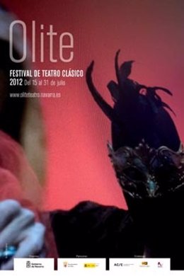 Cartel del festival de Teatro Clásico de Olite.