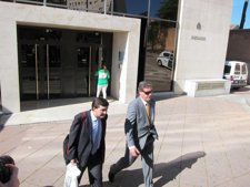 El Abogado José María Suárez Y El Padre De La Menor Expulsada De Procesión