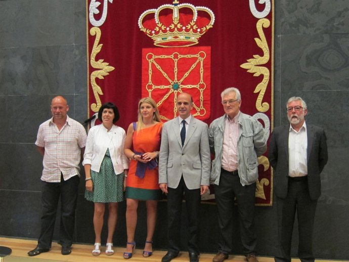 Acto de toma de posesión de Amaya Otamendi como parlamentaria de UPN.