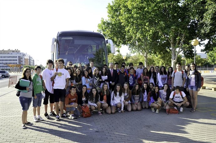 Del Río, con los jóvenes