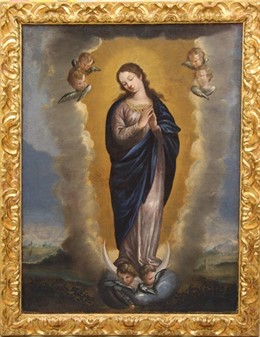 Imagen del cuadro restaurado