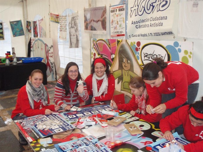 Voluntarias de Cruz Roja