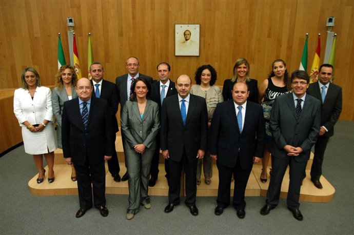 Equipo de gobierno en la Diputación de Granada