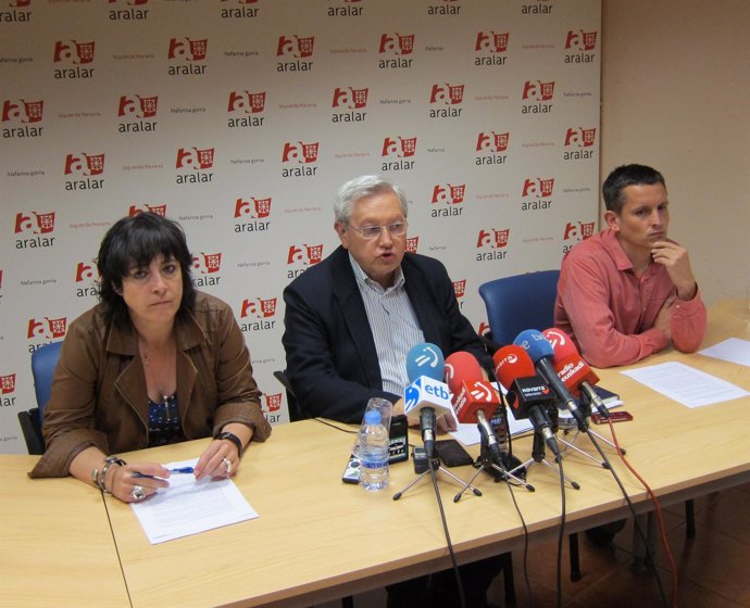 Asun Fernández de Garaialde, Patxi Zabaleta y Dani Maeztu.