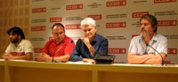 CCOO y UGT animan a la ciudadanía a "canalizar su indignación" en la manifestación del jueves contra medidas de Rajoy