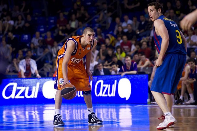 Nando De Colo Marcelinho Valencia Barcelona