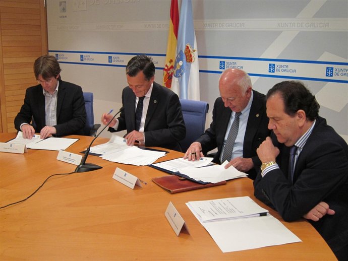 FIRMA DE CONVENIO DE COLABORACIÓN ENTRE XUNTA Y CONSELLERÍA DE MEDIO AMBIENTE