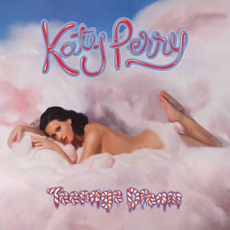 Portada del disco de Katy Perry 'Teenage dream'.