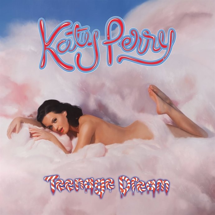 Portada del disco de Katy Perry 'Teenage dream'.