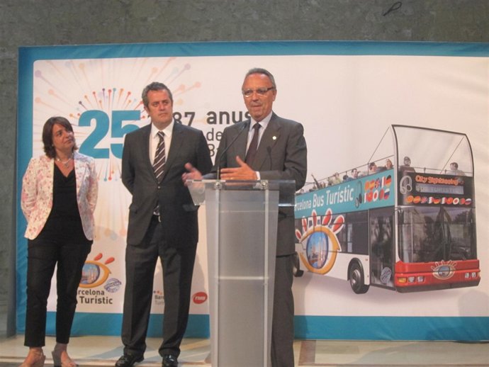 Sònia Recasens, Joaquim Forn y Joan Gaspart